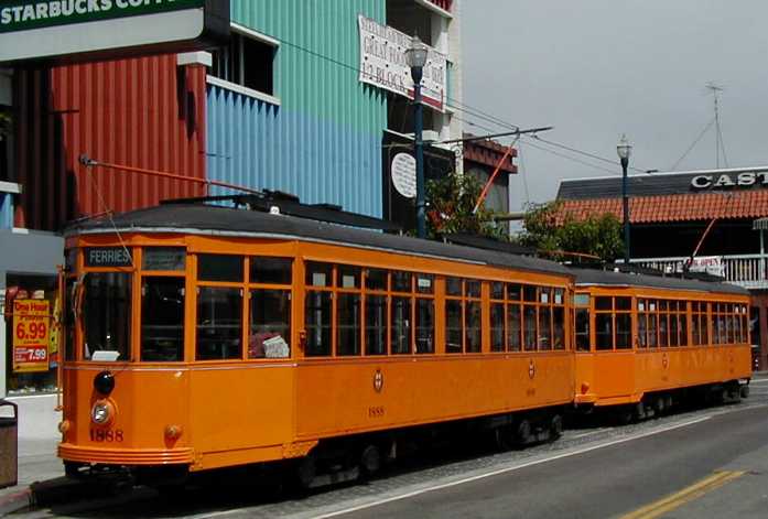 San Francisco Milan Officine Elettroferroviarie Tallero tram 1888